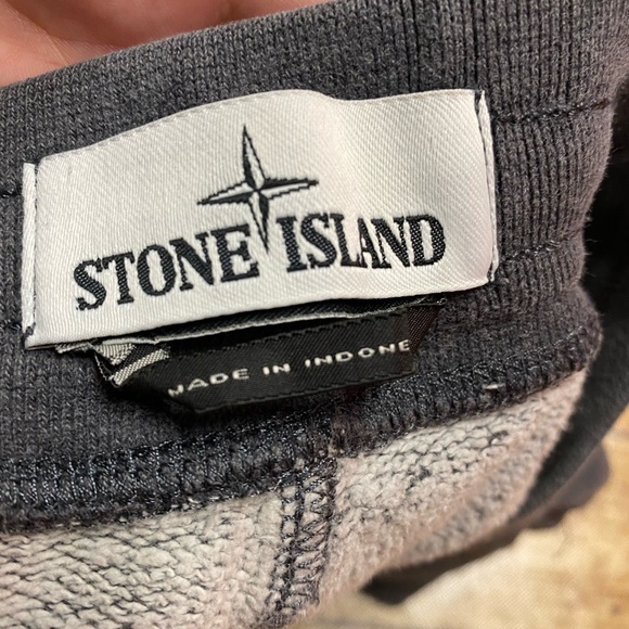 STONE ISLAND Men's Gray Tapered Track Pants - Picture 5 of 6